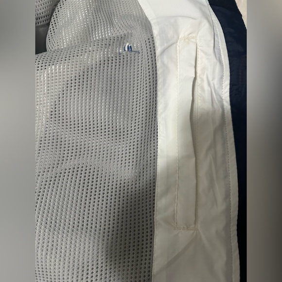 Ponant France White Nylon Hoodie Jacket size M - Picture 13 of 15